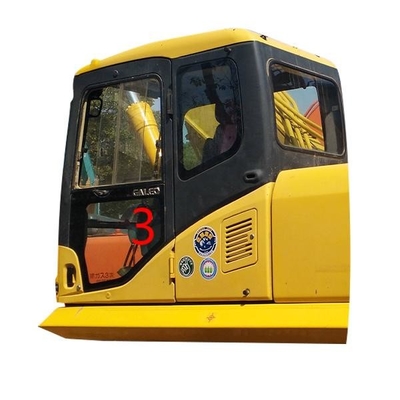 Замена окна землекопа низшей должности NO.3 левой двери кабины KOMATSU OEM стеклянная
