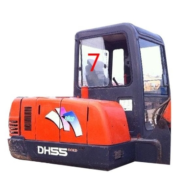 Положение NO.7 правильной стороны кабины KOMATSU экскаватора DAEWOO DH55 ТОЧКИ стеклянное