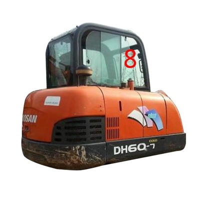 Стекло экскаватора DH60-7 DH55 солнечное 55V-WV DOOSAN стеклянное закаленное мини