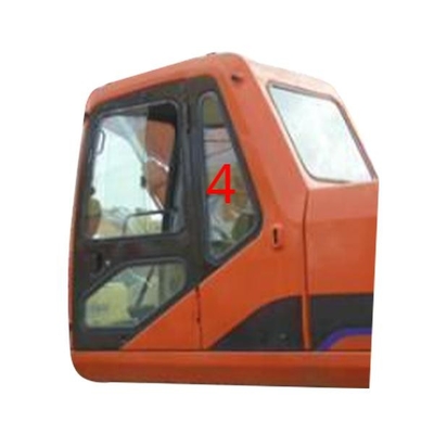 ISO закалил стекло для положения NO.4 левой двери лобового стекла DOOSAN заднего