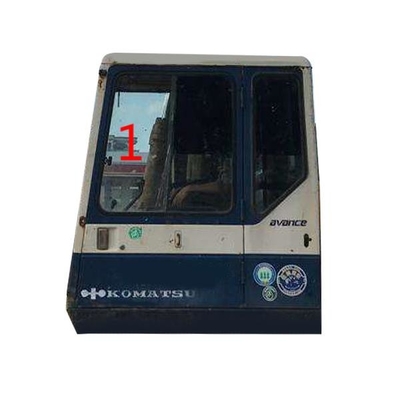 Замена окна двери экскаватора кабины KOMATSU большой сопротивляемости ударам стеклянная левая