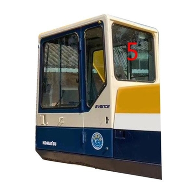 Гнуть замена бокового окна устойчивого экскаватора кабины KOMATSU стеклянного задняя