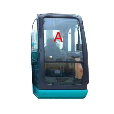 Закаленный фронт экскаватора лобового стекла KOBELCO стеклянный вверх по положению a
