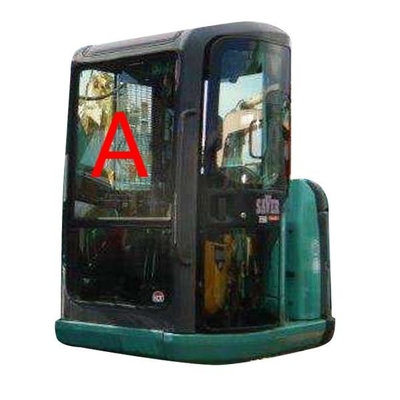 Фронт экскаватора CE KOBELCO стеклянный вверх по замене окна землекопа