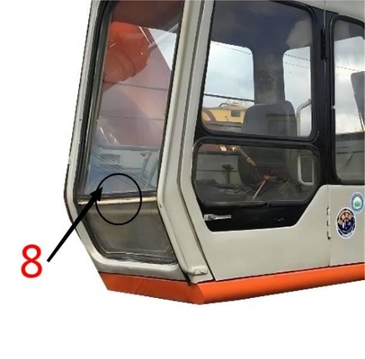 Положение No.8 правильной стороны экскаватора EX-1 EX120-1 EX200-1 ХИТАЧИ стеклянное закалило стекло
