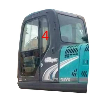 Стекло лобового стекла левой двери SK-8 SK-6 SK230-6 заднее закалило