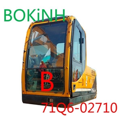 кабина экскаватора 71Q6-02710 HYUNDAI закалила стеклянное переднее лобовое стекло b низшей должности