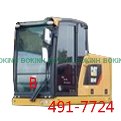 491-7724 фронт стекла окна экскаватора ГУСЕНИЦЫ вниз с b закалил стекло