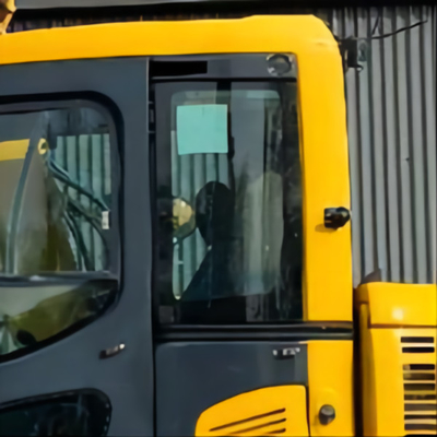 кабина экскаватора 22B-54-28341 KOMATSU закалила стеклянное положение NO.4 левой двери заднее