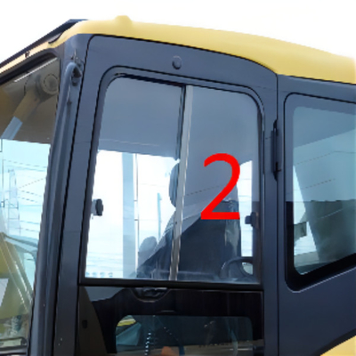 Гнуть положение прямое NO.2 устойчивой кабины экскаватора KOMATSU стеклянное левое бортовое