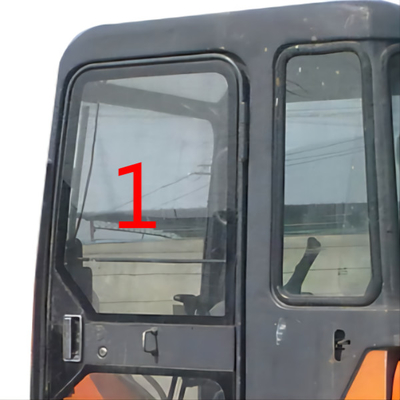 Лобовое стекло 5mm экскаватора DAEWOO DH55 Volvo левой стороны толщиной