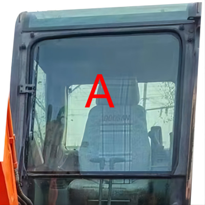 Фронт кабины экскаватора DX60-9 DX60W стеклянный вверх по лобовому стеклу положения a