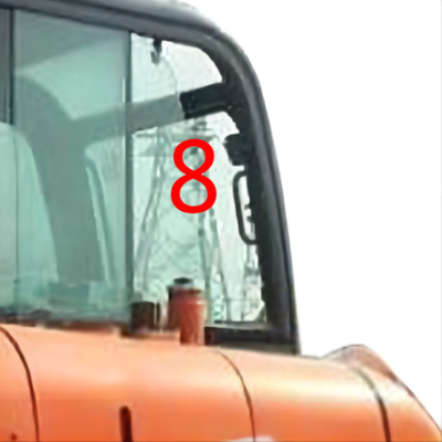Стекло экскаватора DH60-7 DH55 солнечное 55V-WV DOOSAN стеклянное закаленное мини