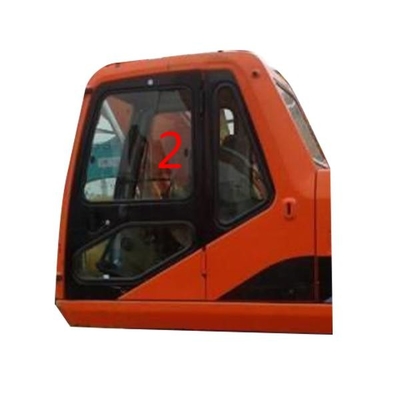 Положение NO.2 стекла DH215-9 DOOSAN зеленое левое прямое бортовое