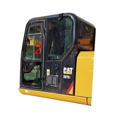 Положение NO.2 ГУСЕНИЦЫ замены окна двери экскаватора E307E CAT307E левое бортовое прямое