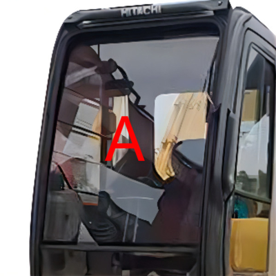 фронт кабины экскаватора ХИТАЧИ высоты 790mm стеклянный вверх по положению a