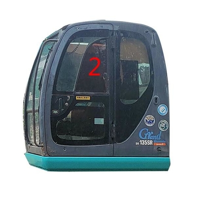 Лобовое стекло положения NO.2 левой стороны замены мини землекопа ТОЧКИ KOBELCO стеклянное