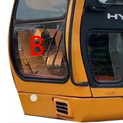 Экскаватора HYUNDAI замены землекопа FCC Windscreen мини стеклянного передний