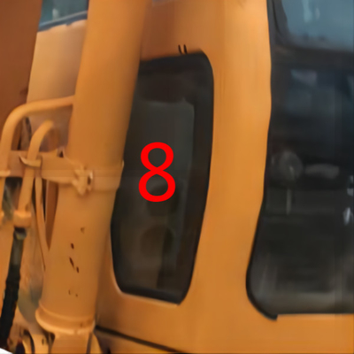 Низшая должность NO.8 правильной стороны стекла окна экскаватора R130W-5 R200W-5