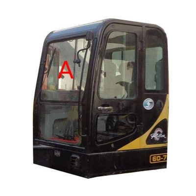 Фронт кабины машины конструкции фронта R60-7 R55-7 HYUNDAI стеклянный вверх