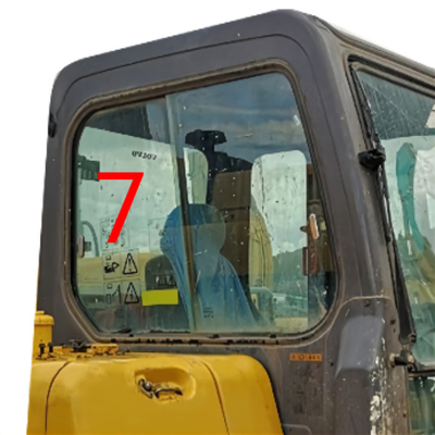 Положение закаленное лобовым стеклом стеклянное правильной стороны VOLVO NO.7