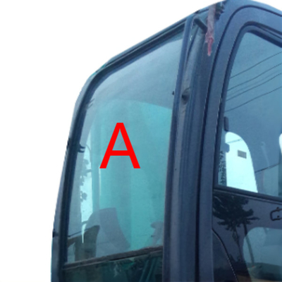 Стекло экскаватора SK-8 SK230-6 SK-6 KOBELCO закалило переднюю замену Windscreen