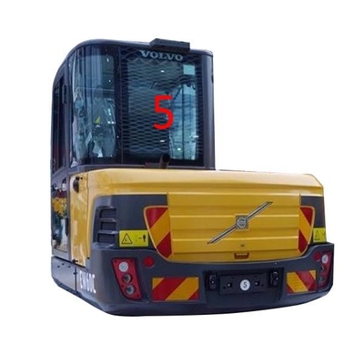 FCC задней стороны NO.5 замены зеленого экскаватора EW60C VOLVO стеклянный