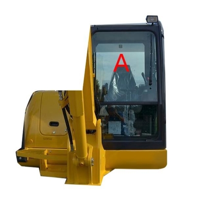 Стекло кабины KOMATSU экскаватора PC56-7 закалило стекло 5MM фронта лобового стекла толщиной