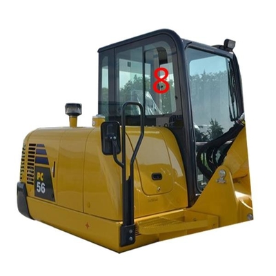 Положение No.8 правильной стороны замены окна экскаватора PC56-7 PC56 KOMATSU