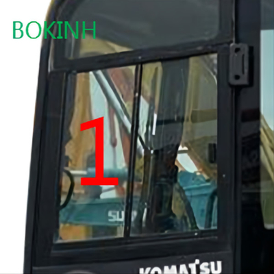 Положение кабины PC60-8 PC70-8 KOMATSU стеклянное левое бортовое наклоняет NO.1 5mm толстое