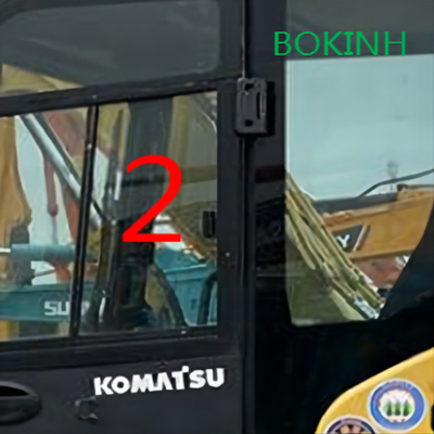 PC60-8 PC70-8 вышло закаленное стекло кабины экскаватора для замены KOMATSU лобового стекла