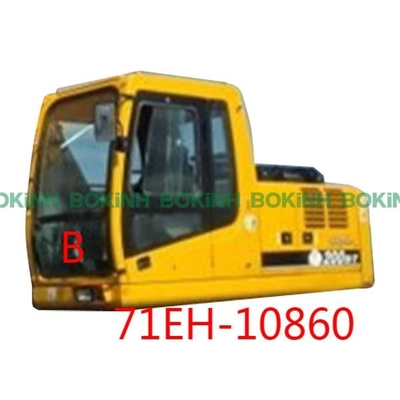 Стекло фронта 71EH-10860 HYUNDAI вниз с окна кабины экскаватора b положения закалило